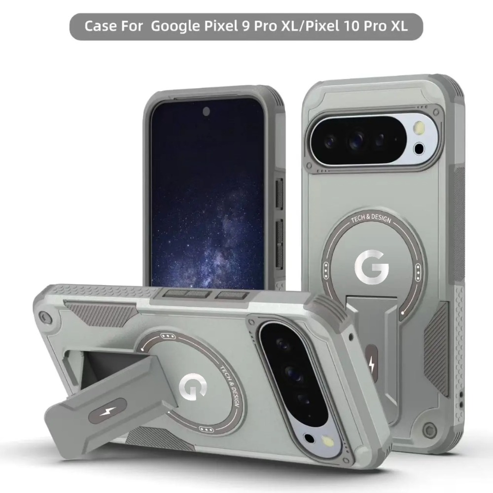 Magnetic Charging Stand - حافظة هاتف بحامل مغناطيسي متين مضاد