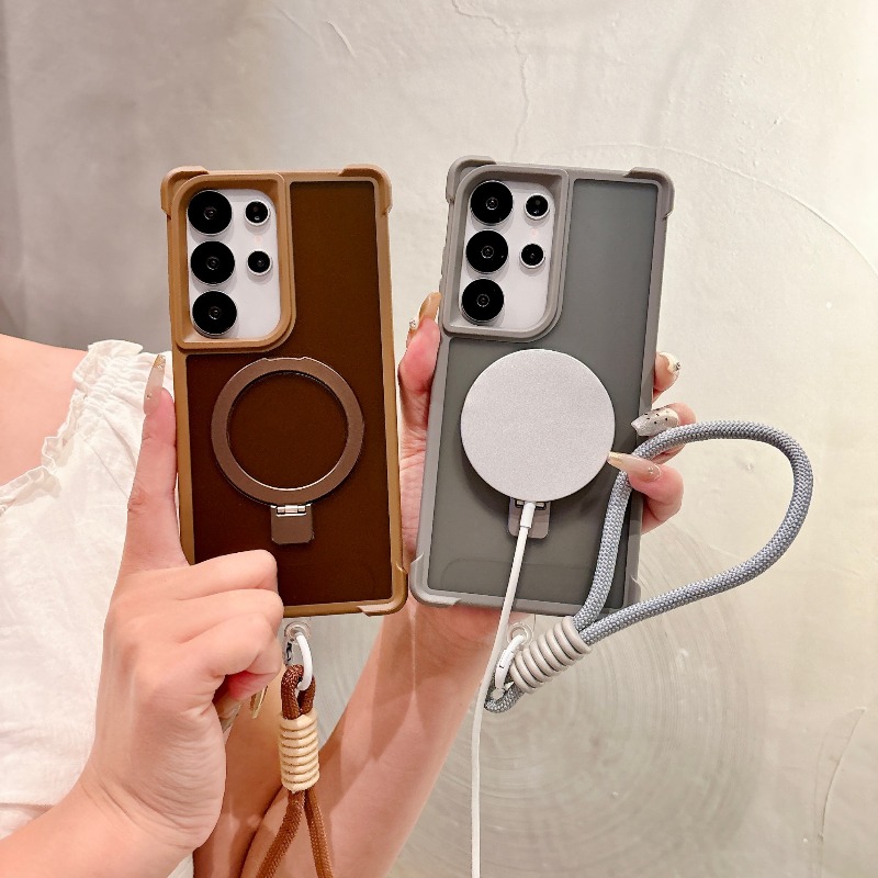 Magnetic Charging Stand - حزام معصم فاخر متوافق مع حافظة
