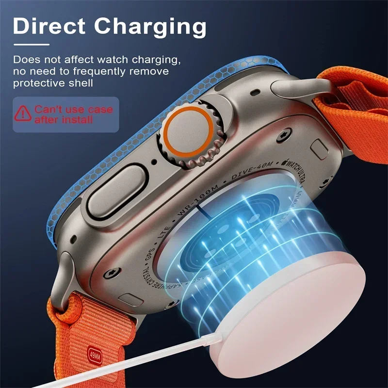 2 قطعة الزجاج المقسى لساعة أبل - مراجعة Smartwatch Case وسعره