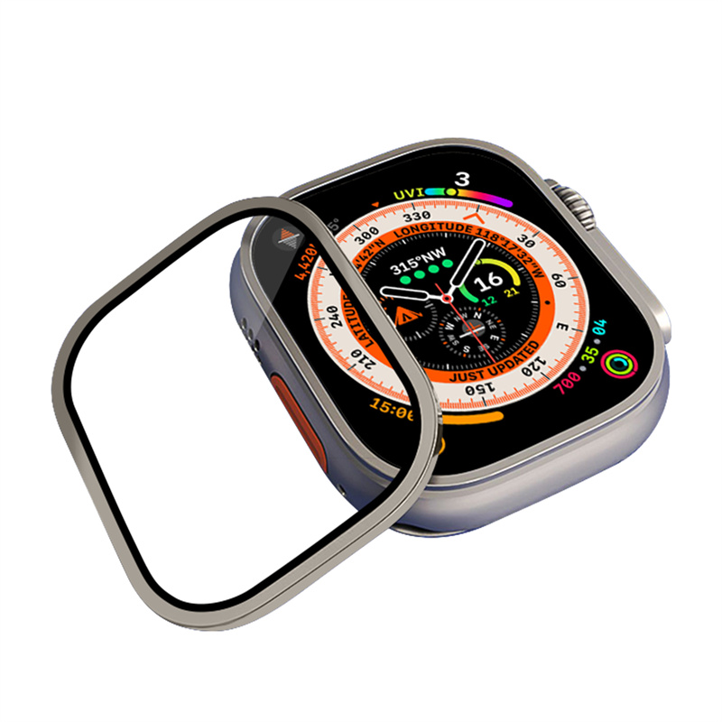 2 قطعة حافظة من سبائك الألومني - مراجعة Smartwatch Case وسعره