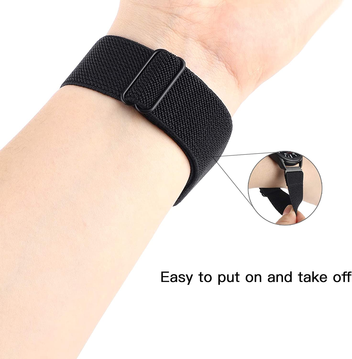 Scrunchie الفرقة لهواوي ساعة ص - مراجعة Smartwatch Id وسعره
