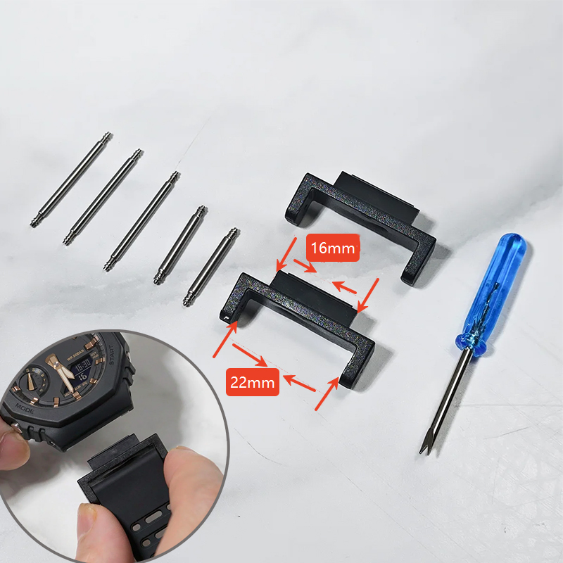 محول حزام ساعة من البولي كربون - مراجعة Watch Band Connector وسعره